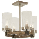 Minka Lavery 4637-106 Bridlewood 4 Light Semi Flush Mount 1