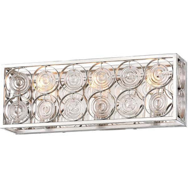 Minka Lavery 4663-598 Culture Chic - 3 Light Bath in Catalina Silver - Crescent Harbor