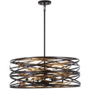 Minka Lavery 4673-111 Vortic Flow 6 Light Pendant 1