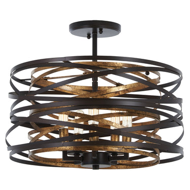 Minka Lavery 4675-111 Vortic Flow 5 Light Pendant 1