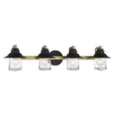 Minka Lavery 4894-685 Westfield Manor 4 Light Bath in Sand Coal W/ Soft Brass 1