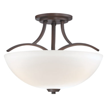 Minka Lavery 4962 Overland Park 3 Light Semi Flush Mount