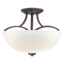 Minka Lavery 4962 Overland Park 3 Light Semi Flush Mount 1
