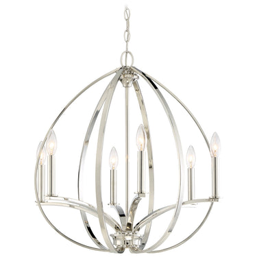 Minka Lavery 4986-613 Tilbury 6 Light Chandelier 1