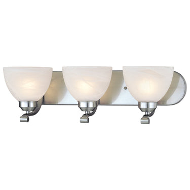 Minka Lavery 5423-84 Paradox 3 Light Bath in Brushed Nickel 1