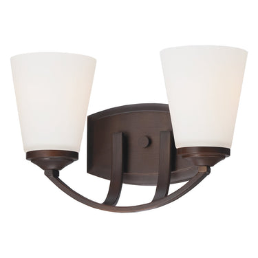 Minka Lavery 6962 Overland Park 2 Light Bathroom Vanity Light