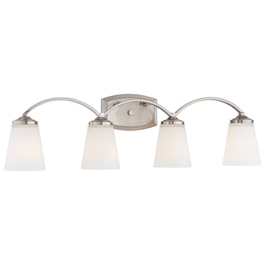 Minka Lavery 6964 Overland Park 4 Light Bathroom Vanity Light