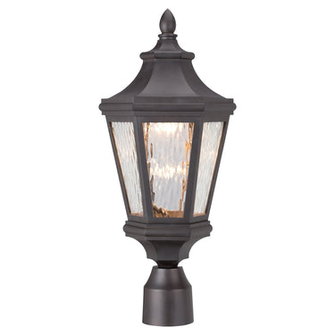 Minka-Lavery 71826-143-LHanford Pointe LED 20 inch Oil Rubbed Bronze Outdoor Post Mount Lantern 1