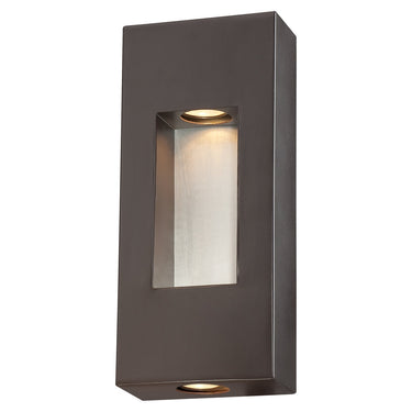 Minka Lavery 72371-615B Geox 2 Light Outdoor Wall Light 1
