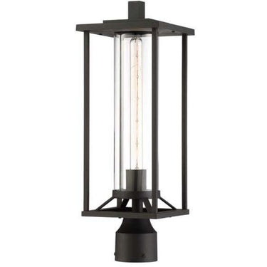 Minka-Lavery 72476-66Trescott 1 Light 20 inch Black Outdoor Post Mount 1