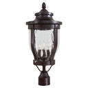 Minka-Lavery 8765-166Merrimack 3 Light 23 inch Corona Bronze Outdoor Post Mount Lantern 1