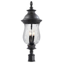 Minka-Lavery 8906-94Newport 4 Light 33 inch Heritage Outdoor Post Mount Lantern 1