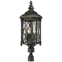 Minka-Lavery 9326-585Bexley Manor 4 Light 33 inch Black/Gold Outdoor Post Mount Lantern 1