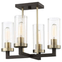 Minka Lavery Ainsley Court 4 Light Semi Flush - 3049-560 