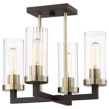 Minka Lavery Ainsley Court 4 Light Semi Flush - 3049-560 