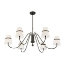 Minka Lavery Althia 43.75" 6 Light Chandelier - 3736-872 2