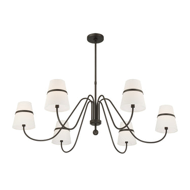 Minka Lavery Althia 43.75" 6 Light Chandelier - 3736-872 2