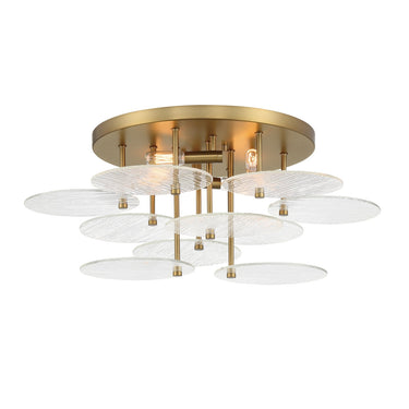 Minka Lavery Artze 4 Light Flush - 1124-695 3