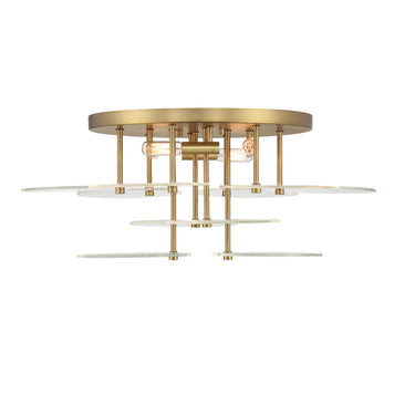 Minka Lavery Artze 4 Light Flush - 1124-695 