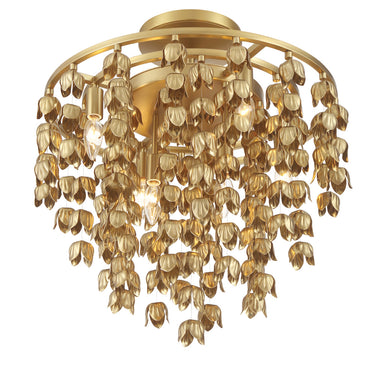 Minka Lavery Ashgrove 21" 6 Light Semi Flush - 3965-732 1