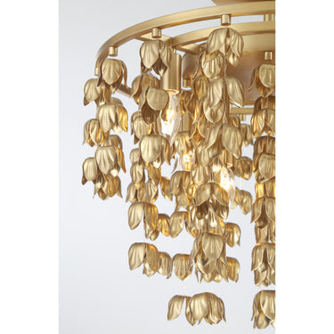 Minka Lavery Ashgrove 21" 6 Light Semi Flush - 3965-732 2