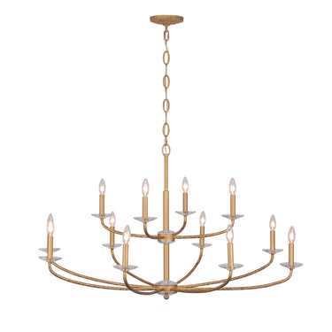 Minka Lavery Atella 12 Light Chandelier - 5288-788 