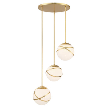 Minka Lavery Atlys 3 Light Pan Pendant - 5433-853 2