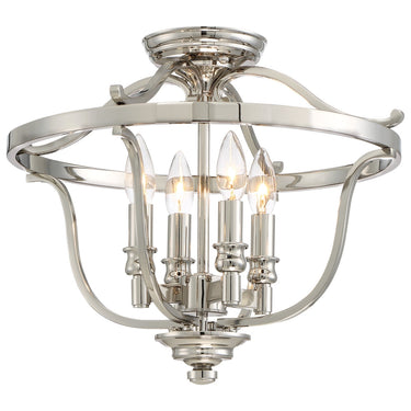 Minka Lavery Audrey'S Point 4 Light Semi Flush - 3296-613 