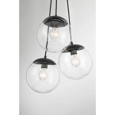 Minka Lavery Auresa 3 Light, Pendant Fixture In Metal - 2743 3