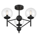 Minka Lavery Auresa 3 Light, Semi Flush Fixture In Metal - 2799 2