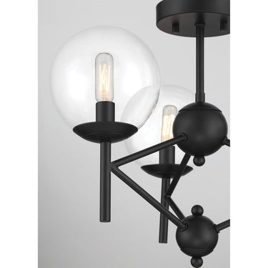 Minka Lavery Auresa 3 Light, Semi Flush Fixture In Metal - 2799 3