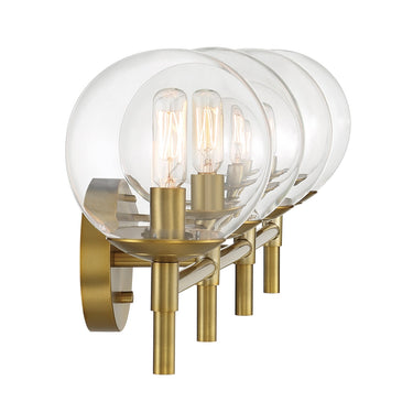 Minka Lavery Auresa 4 Light, Bath Fixture In Metal - 2794 2