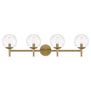 Minka Lavery Auresa 4 Light, Bath Fixture In Metal - 2794 