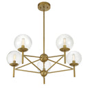Minka Lavery Auresa 5 Light, Pendant Fixture In Metal - 2795 7