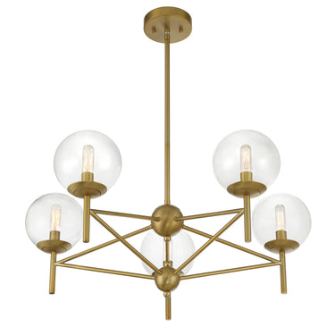 Minka Lavery Auresa 5 Light, Pendant Fixture In Metal - 2795 7