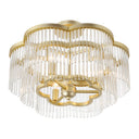 Minka Lavery Azura 3 Light Semi Flush - 5454-856 1