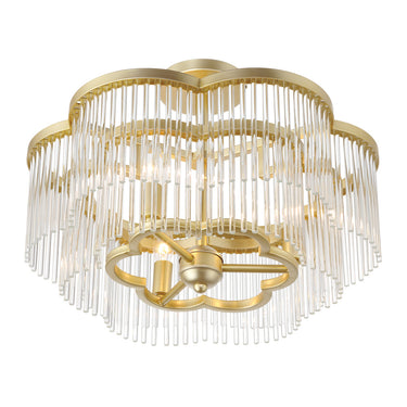 Minka Lavery Azura 3 Light Semi Flush - 5454-856 1