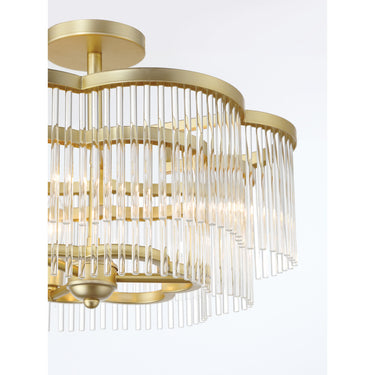 Minka Lavery Azura 3 Light Semi Flush - 5454-856 4
