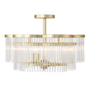 Minka Lavery Azura 3 Light Semi Flush - 5454-856