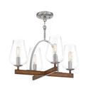 Minka Lavery Birnamwood 4 Light Convetible Chandelier / Semi Flush - 1064-699 