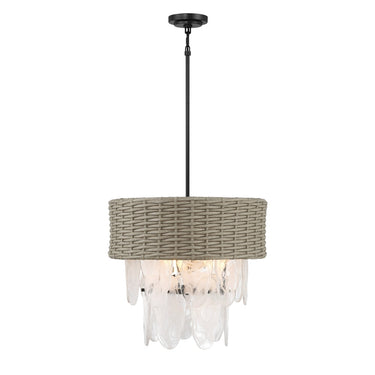Minka Lavery Breakers Isle 20" Semi Flush - 5296-66A 