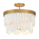 Minka Lavery Briscade 18" 6 Light Semi Flush - 2076-870 1