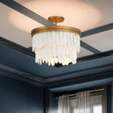 Minka Lavery Briscade 18" 6 Light Semi Flush - 2076-870 6
