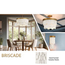 Minka Lavery Briscade 28" 9 Light Pendant - 2079-870 7