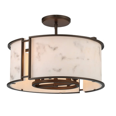 Minka Lavery Buchanan 4 Light Semi Flush - 1679-755 2