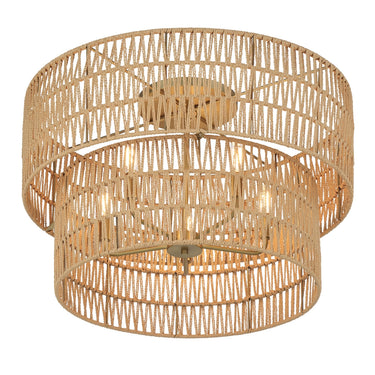 Minka Lavery Bungalow Heaven 5 Light Flush Mount - 5042-695 1