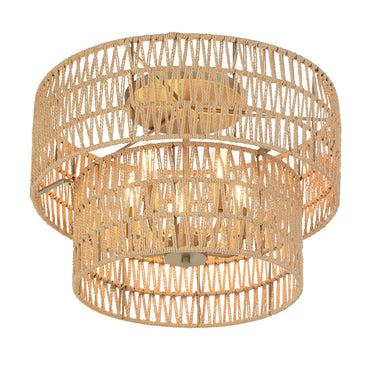 Minka Lavery Bungalow Heaven 5 Light Flush Mount - 5043-695 1