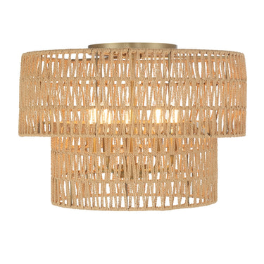 Minka Lavery Bungalow Heaven 5 Light Flush Mount - 5043-695 