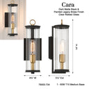 Minka Lavery Cara 14" High 1 Light Outdoor Wall Sconce - 79000-734 8
