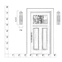 Minka Lavery Cara 27.5" High 1 Light Outdoor Wall Sconce - 79002-734 7